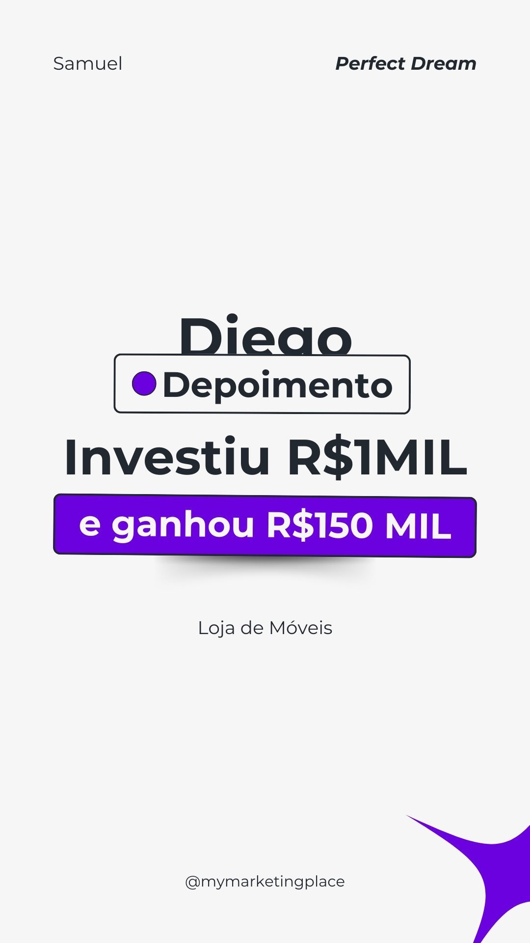 Depoimento em vídeo da Castro e Lima Móveis